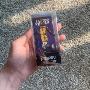 FiGPiN NBA Series 1 Los Angeles Lakers LeBron James Collectable Pin #S3
